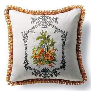  Parrot Paradise Outdoor Outdoor Throw Pillow   Frontgate 