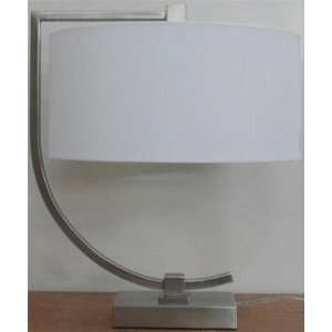  LS 21542PS/WHT   Lite Source   One Light Table Lamp 