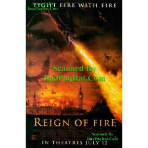  Reign of Fire Dragons, Matt McConaughey Great Original 