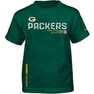   Green Bay Packers Youth Tacon Sideline T Shirt