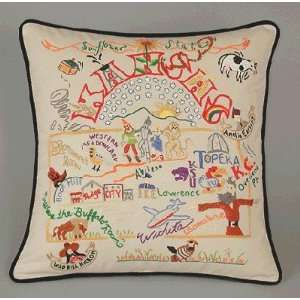  Kansas State Pillow by Catstudio