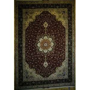  11x16 Hand Knotted Tabriz Persian Rug   114x165