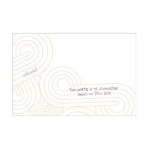Weddingstar 8853 Rock Solid Place Cards  double sided print  pack of 