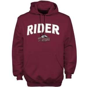  Rider Broncs Maroon Player Pro Arch Hoody Sweatshirt 