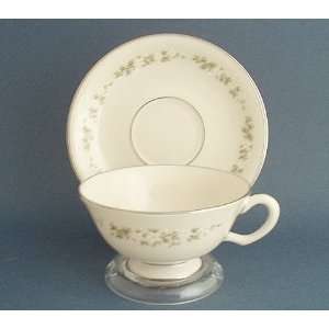  Lenox China Elegant BROOKDALE Tea Cup & Saucer Set 