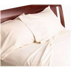  Set of 2 Ecru 220 Tc King Pillowcases NEW