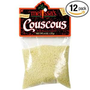 Melissas All Natural Couscous, Roasted Garlic, 6 Ounce Bags (Pack of 