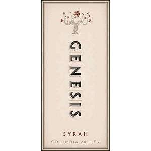  Genesis Syrah 750ML Grocery & Gourmet Food