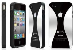 MACALLY METRO IMD CLEAR MIRROR SKIN CASE FOR iPHONE 4  