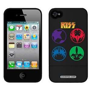  KISS Masks on AT&T iPhone 4 Case by Coveroo  Players 