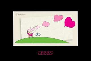 Ziggy Love Bubbles Shadow Cel