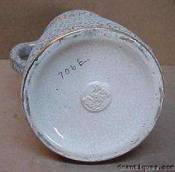 Antique 1908 SWASTIKA KERAMOS Art Pottery Coraline Vase  