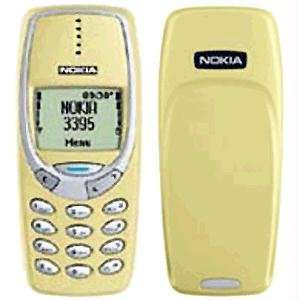  Nokia 3390 Sahara Yellow Faceplate &Back Electronics