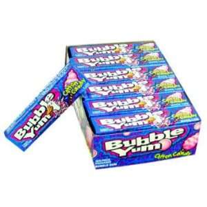 Bubble Yum   Cotton Candy, Small Size, 5 pc gum, 18 count  