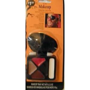  Theatrical PIRATE MAKEUP Kit w/ Eye Patch & Earring 