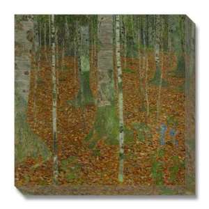  Buchenwald (Beech Trees), 1903 by Gustav Klimt, 18x18 
