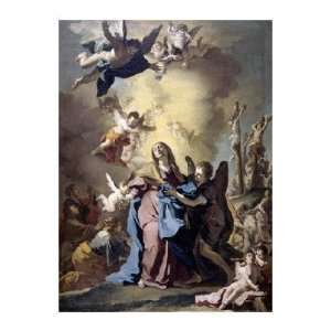   Vaccaro   The VIrgin Swooning On Calvary Giclee