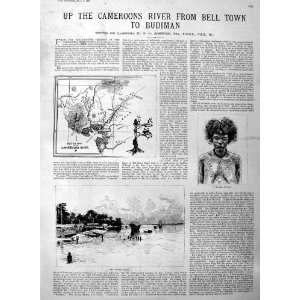    1886 Cameroons River Duala Woman Bell Town Budiman
