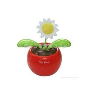  New Solar Powered Flip Flap Swing Sunflower Toys & Games