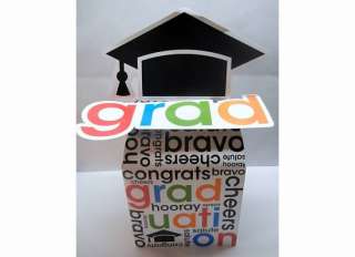 Congrats Grad GRADUATION PARTY Class 2012 Money gift CARD Box 