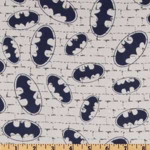   Brick Signal Navy/Grey Fabric By The Yard Arts, Crafts & Sewing