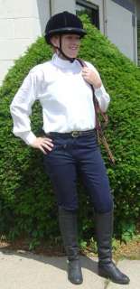 New Derby Ladies Woven Full Seat Breeches 28 to 32 WH  