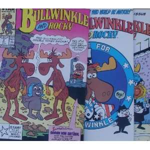  Bullwinkle & Rocky Comics #2,#6, & #8 