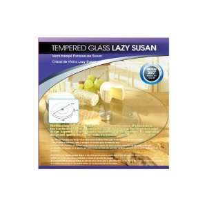   of 6   Tempered glass lazy suzan (Each) By Bulk Buys 