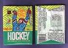 1989 opc hockey wax box. Joe sakic, Brian leetch, Theoron Fleury rcs