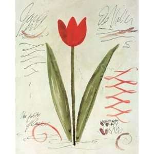     Une Tulipe Rouge NO LONGER IN PRINT   LAST ONE