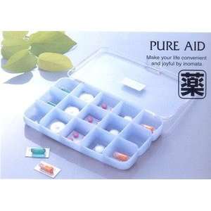  Japanese 15 Compartment Supplement Pill Case #0096