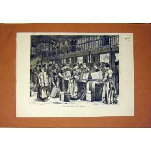  Match Makers East End London Factory Print 1870