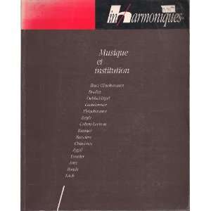  inharmoniques (9782877360975) Collectif Books