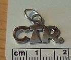 Sterling Silver Mormon CTR Choose the Right Charm