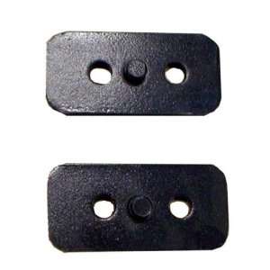  MORE OP20 Axle Off Set Plates, Pair, 2 Inch Wide Leaf 