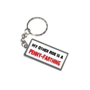   Ride Vehicle Car Is A Penny Farthing   New Keychain Ring Automotive