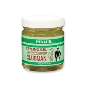  Clubman Jar Super Clear Gel   16oz Beauty