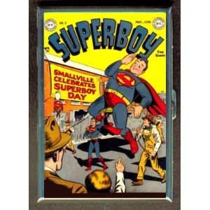  SUPERBOY 2 49 COMIC BOOK SUPERMAN CIGARETTE CASE WALLET 
