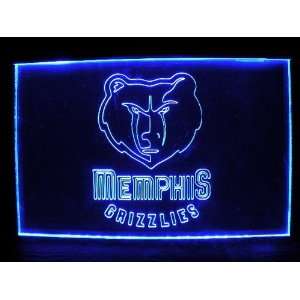 NBA Memphis Grizzlies Team Logo Neon Light Sign  Sports 