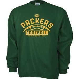 Green Bay Packers  Green  Gym Issue Crewneck Sweatshirt  