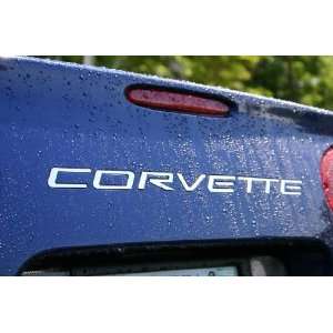 C5 Corvette Rear Stainless Steel Inserts   Letters