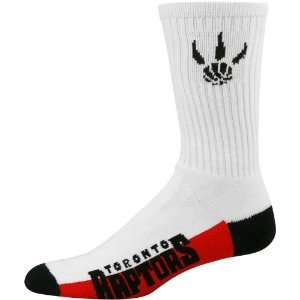  Toronto Raptors Tri Color Team Logo Tall Socks Sports 