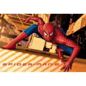  Spiderman 2   New Movie Poster (Spiderman Climbing) (Size 