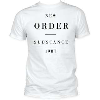 New Order Substance 1987 T shirt top tee Joy Division  