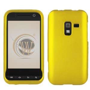  Yellow Rubberized Hard Case Cover for Samsung Galaxy 