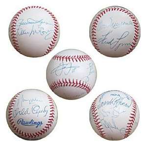  MVP Club Autographed/Signed Baseball  10 signatures 