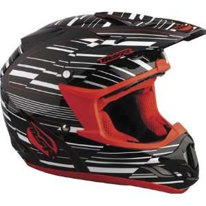  MSR Velocity Graphics Helmet , Size Lg, Color Red/Black 