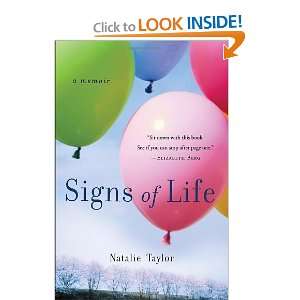  Signs of Life A Memoir [Hardcover] Natalie Taylor Books