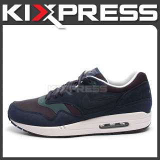 Nike Air Max 1 [308866 404] Running Obsidian/Sault Blue White  