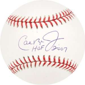  Cal Ripken Jr. Autographed Baseball  Details HOF 07 